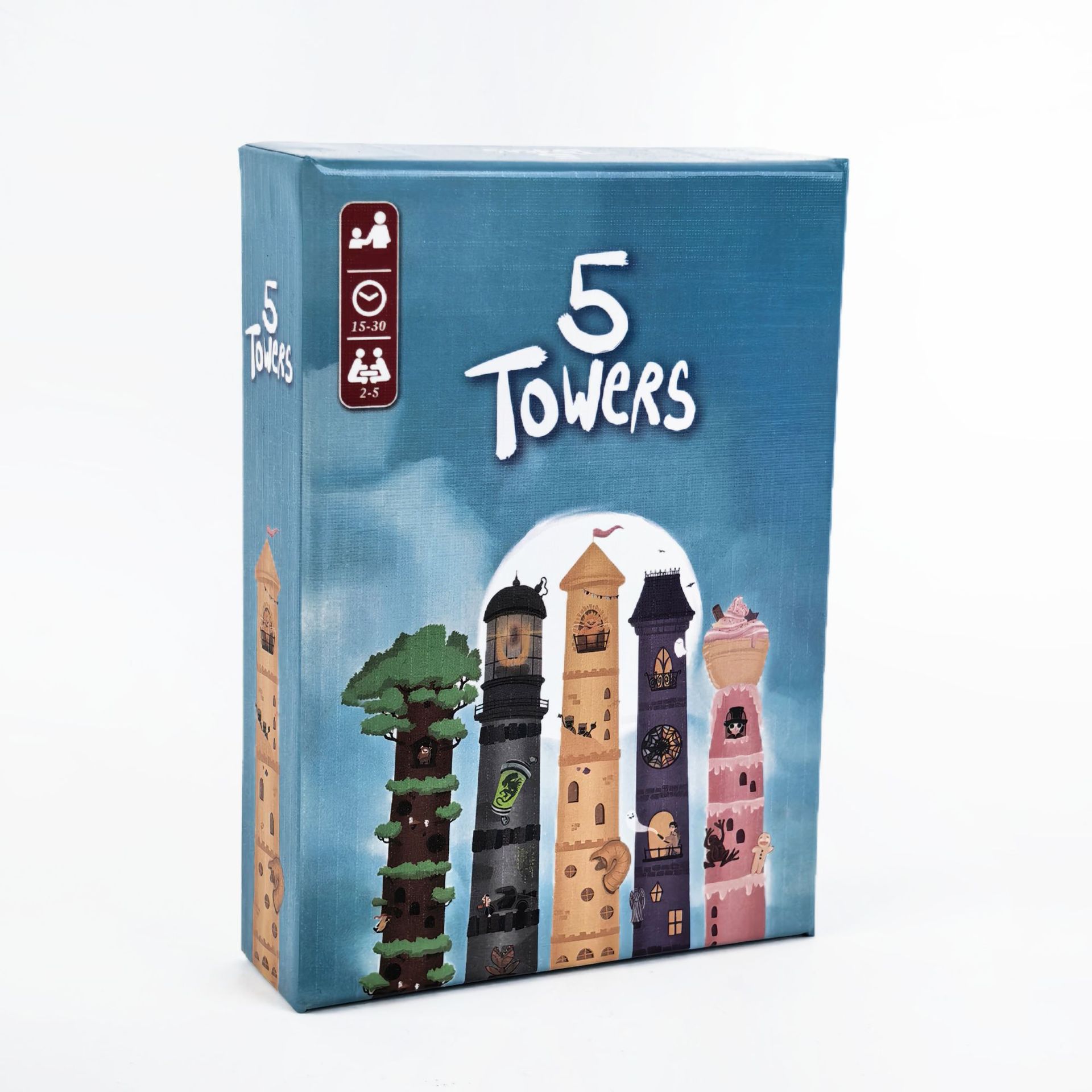 Board Game Dune - 5 Towers Strategie Stapeltoren Puzzel Bordspel