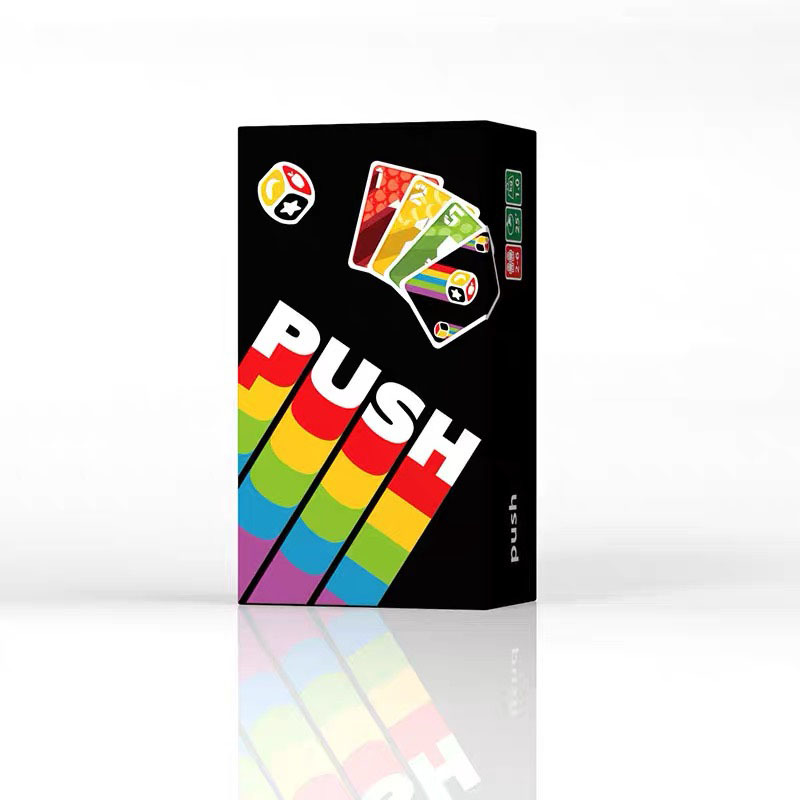 Board Game Solo - Push Card Game Volwassenen en tieners