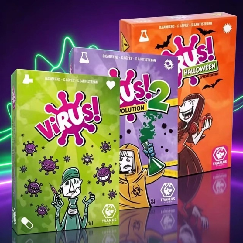 Board Game Virus - Familie Strategie Kaartspelset Virus Serie 1&2