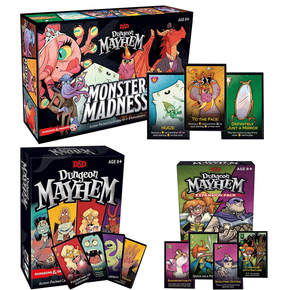 Board Game Dune - Dungeon Mayhem Dungeons Dragons Kaartspel Monster