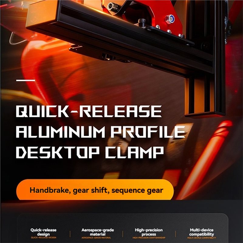 Board Game Sequence - A25P Desktopklem met adapterbord Universele op