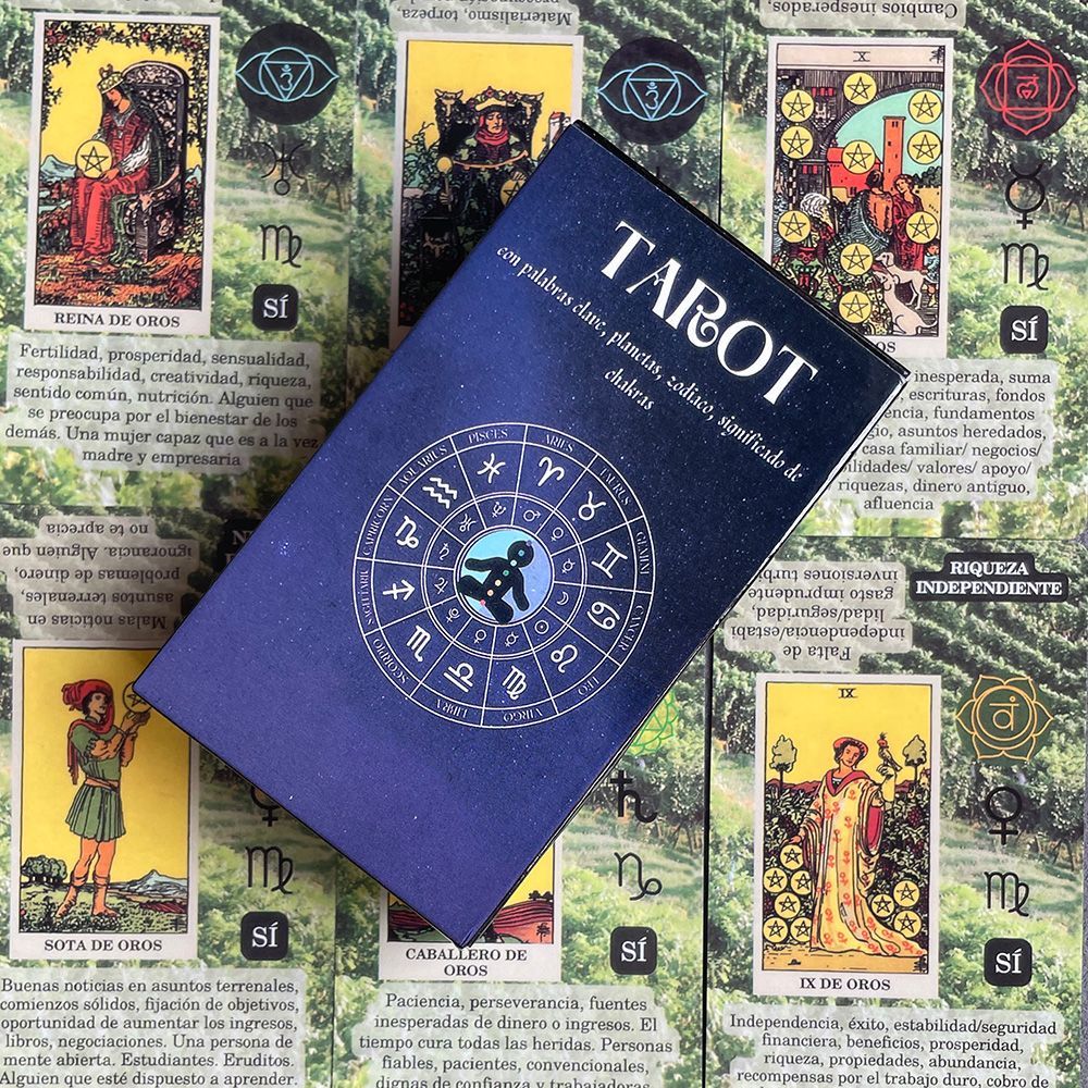 Board Game Oracle - 78-delige Leaning Tarot Cards Deck in