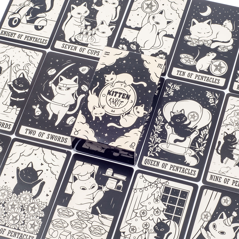 Kitten Tarot Deck 78 Stuks Sch - Board Game Oracle recensie en prijs