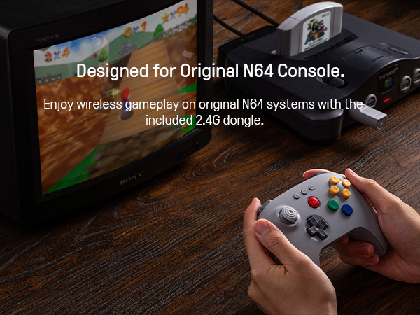 8BitDo N64 2.4G draadloze gami - Board Game Android recensie en prijs