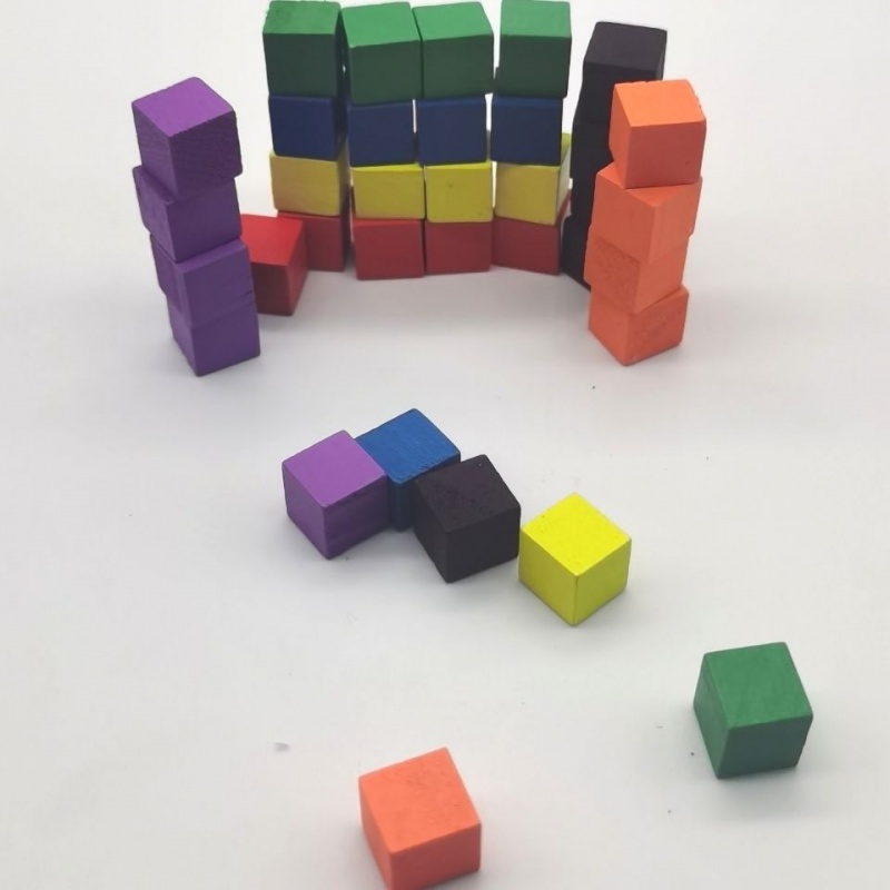 100 stks/partijen 10mm Houten  - Board Game Sequence recensie en prijs