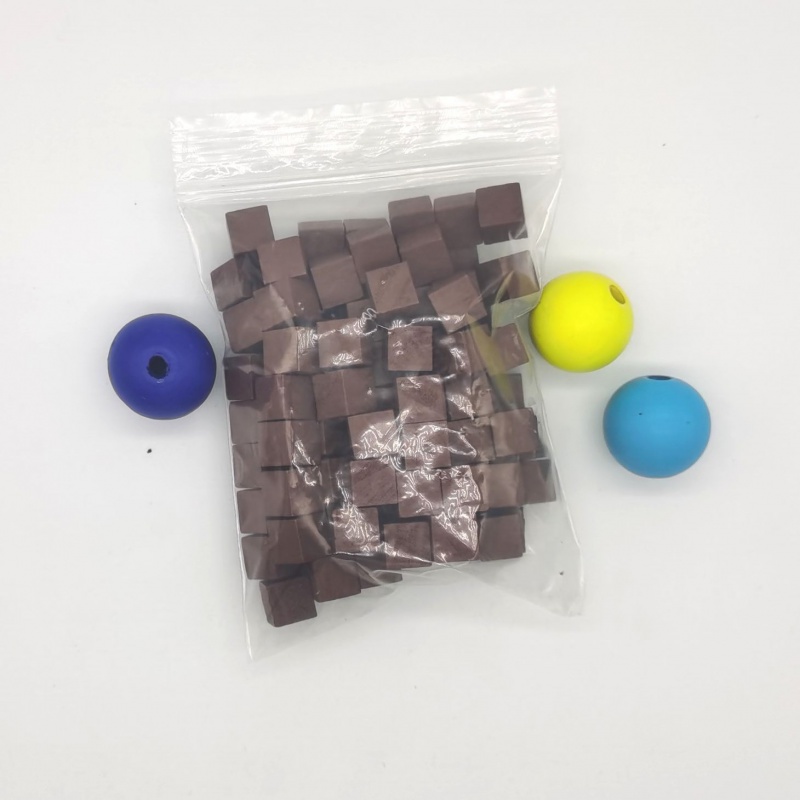 100 stks/partijen 10mm Houten  - Board Game Sequence recensie en prijs