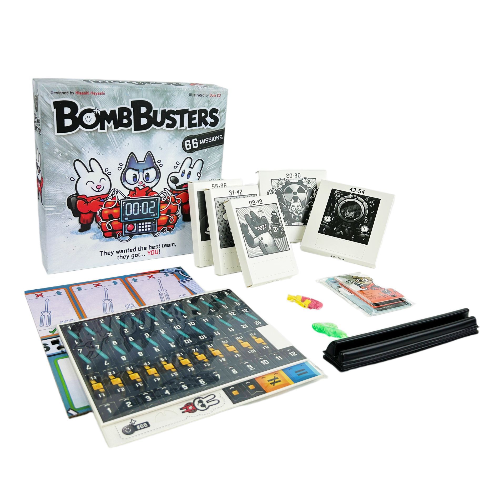 Bombbusters Kaartspel |   2 5  - Board Game Dune recensie en prijs