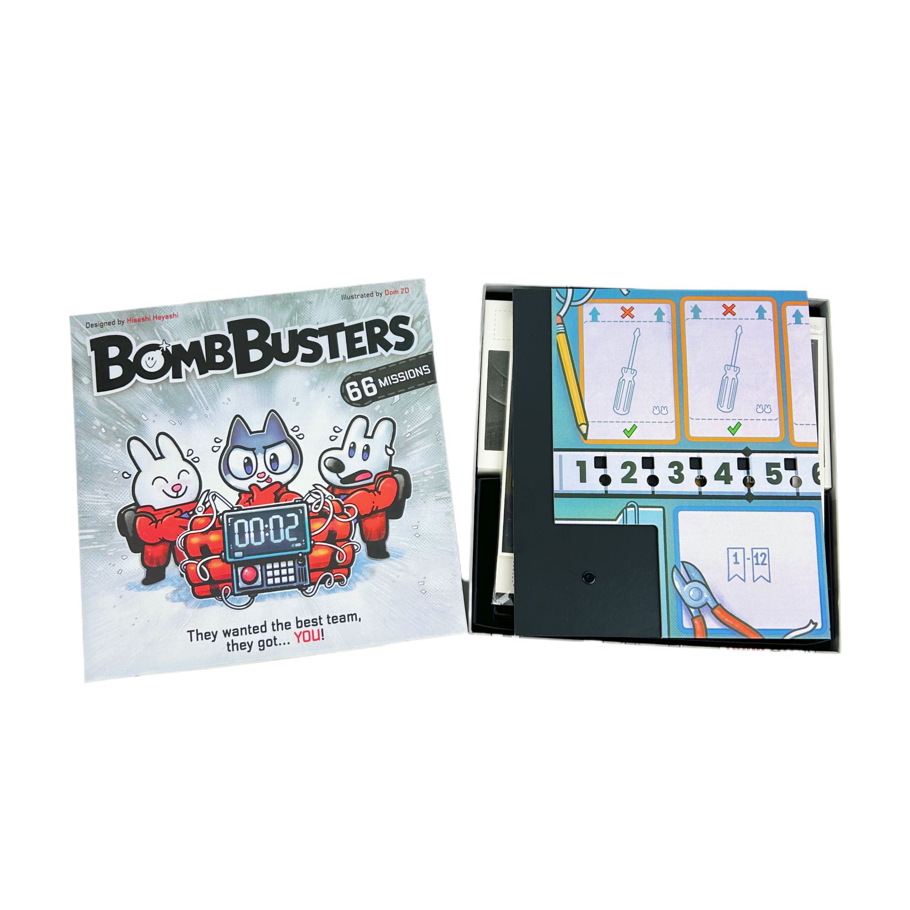 Bombbusters Kaartspel |   2 5  - Board Game Dune recensie en prijs