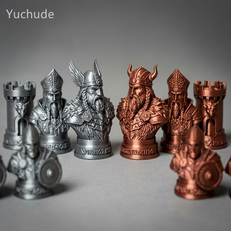 Viking Schaakstukken 3D Geprin - Board Game Vikings recensie en prijs