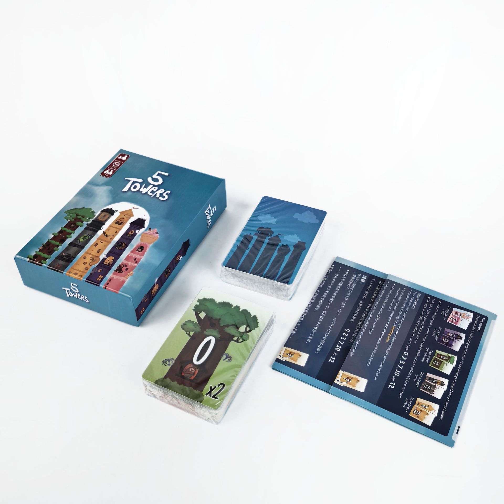 5 Towers Strategie Stapeltoren - Board Game Dune recensie en prijs