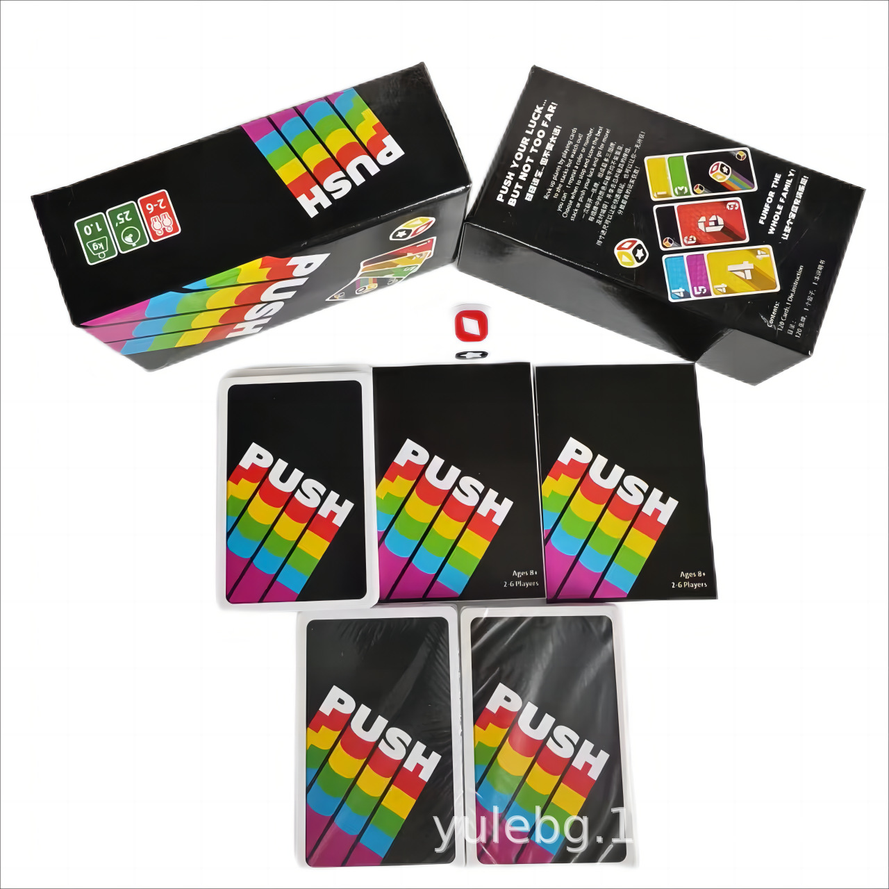 Push Card Game Volwassenen en  - Board Game Solo recensie en prijs