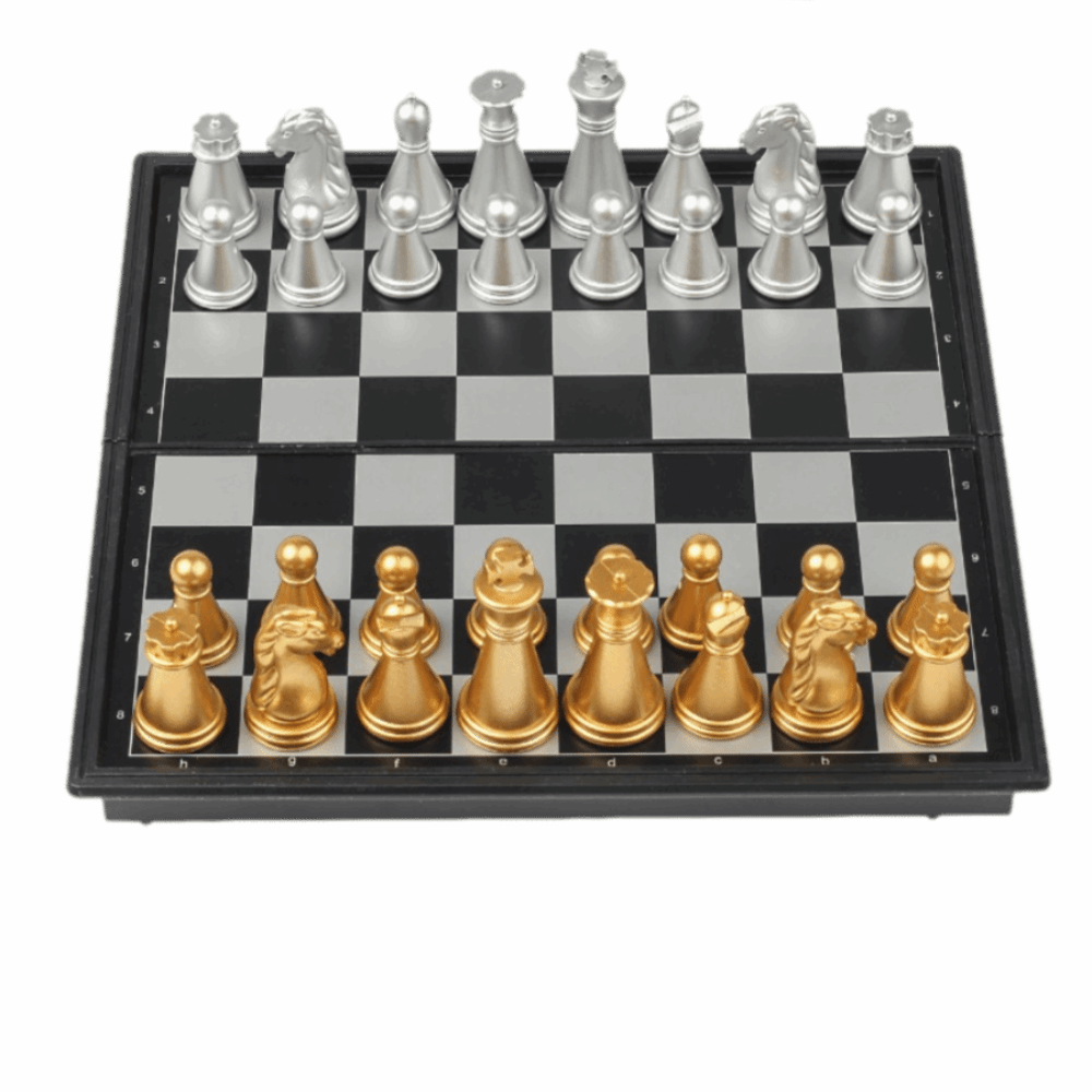 Zakformaat Goud Zilver Mini Sc - Magnetic Travel Chess recensie en prijs