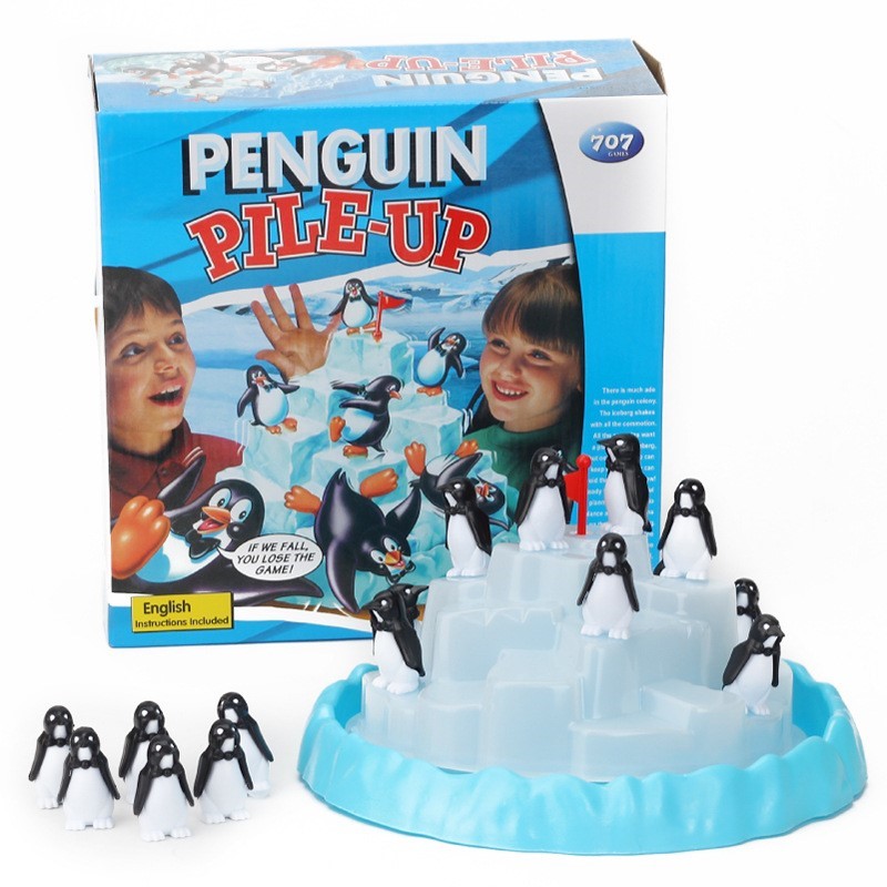 IJsberg Gestapelde Pinguïn Eve - Board Game Saboteur recensie en prijs