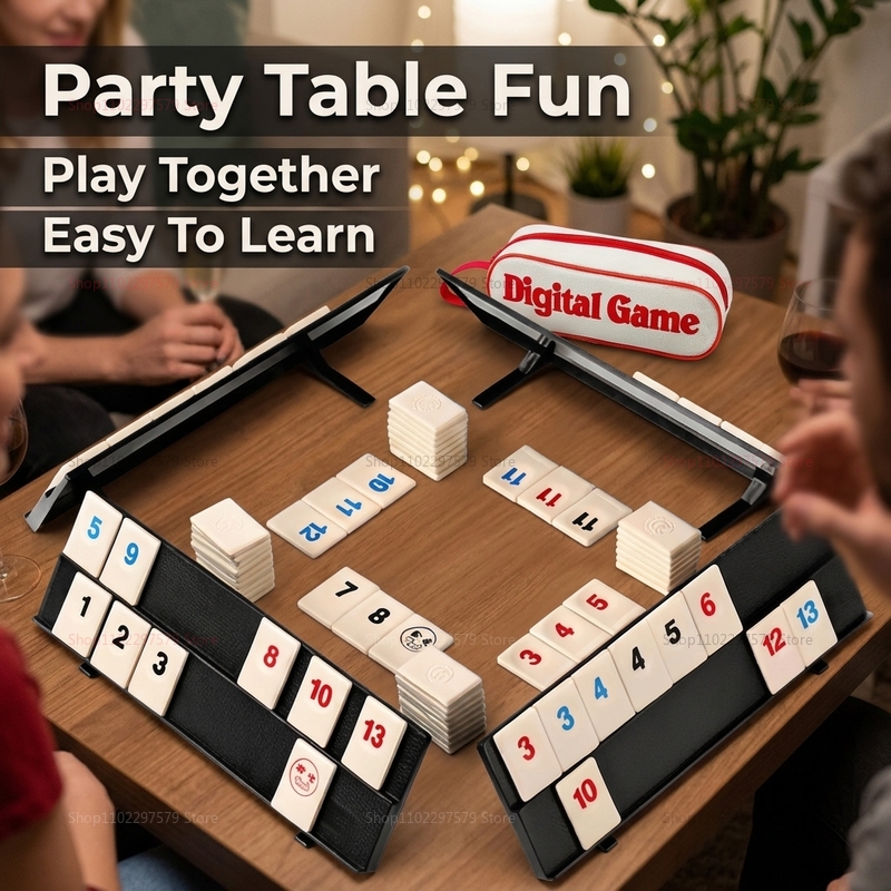 2026 Nieuwe Rummy Cube Spelset - Board Game Sequence recensie en prijs