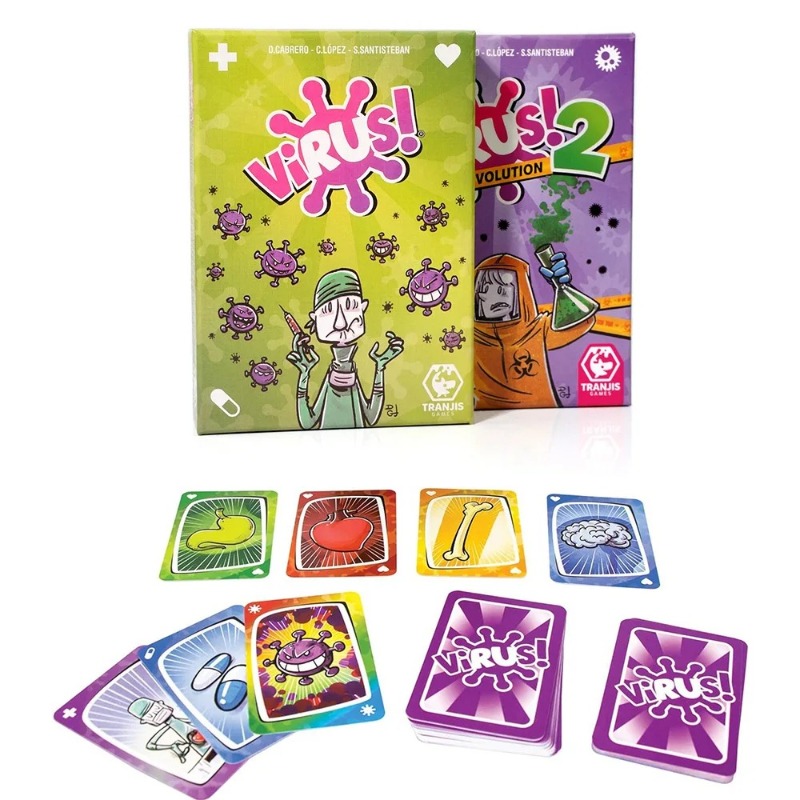 Grensoverschrijdende nieuwe vi - Board Game Virus recensie en prijs