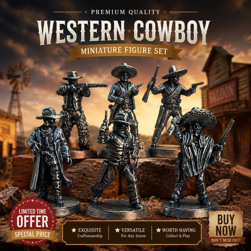 Wild West Cowboy Wit Koper Min - Board Game Wild Wild recensie en prijs