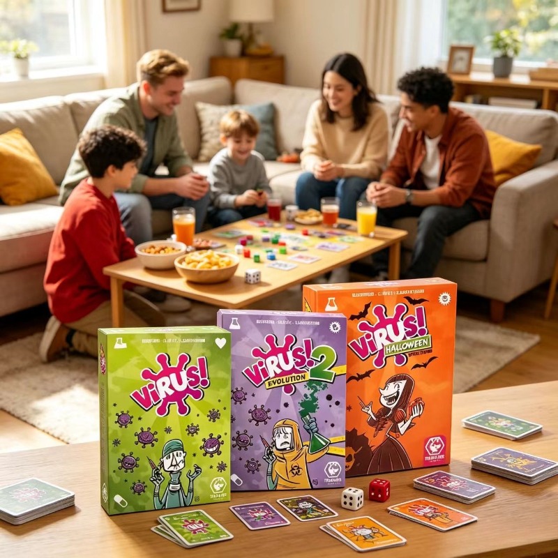 Familie Strategie Kaartspelset - Board Game Virus recensie en prijs