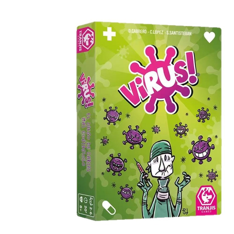 Familie Strategie Kaartspelset - Board Game Virus recensie en prijs