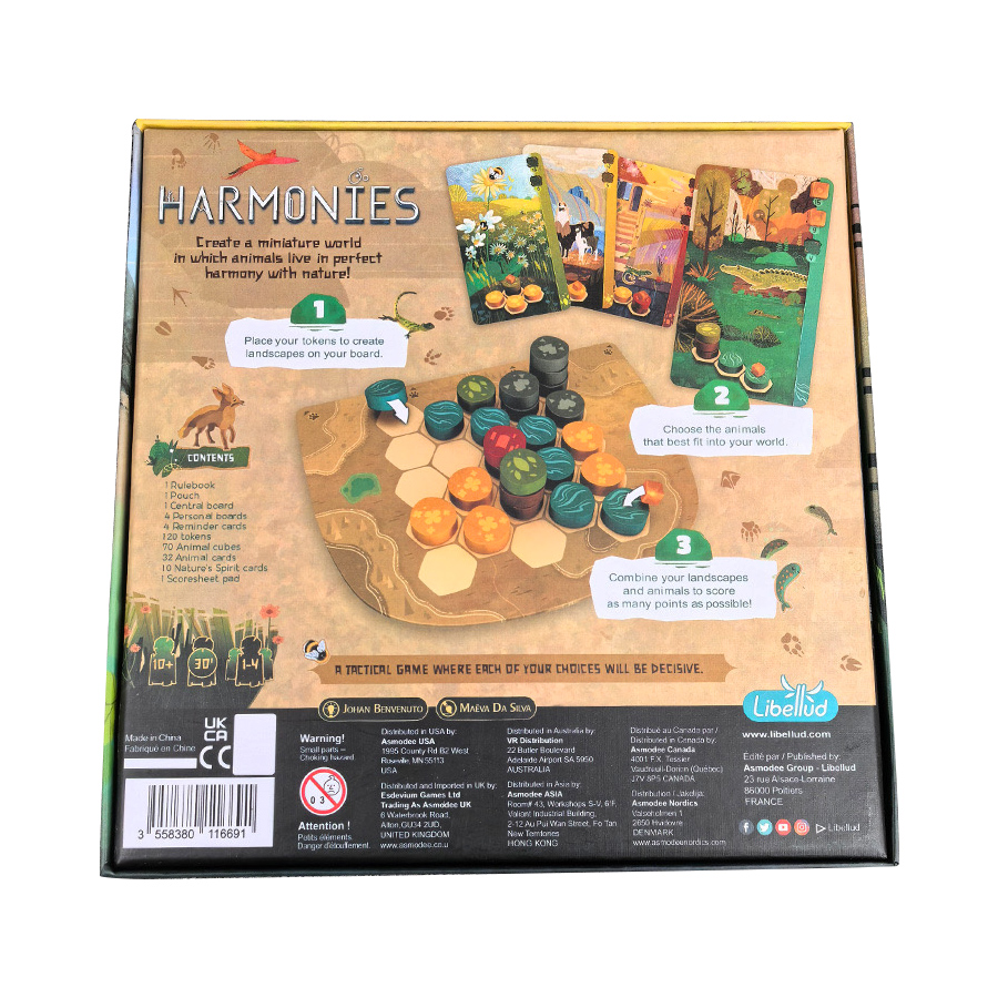 Harmonies - Bordspellen - Crea - Board Game Love Letter recensie en prijs
