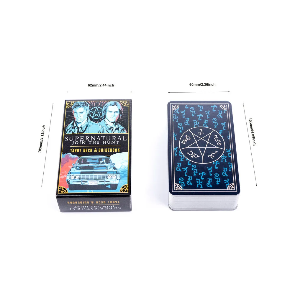 Supernatural Tarot Deck en han - Board Game Oracle recensie en prijs