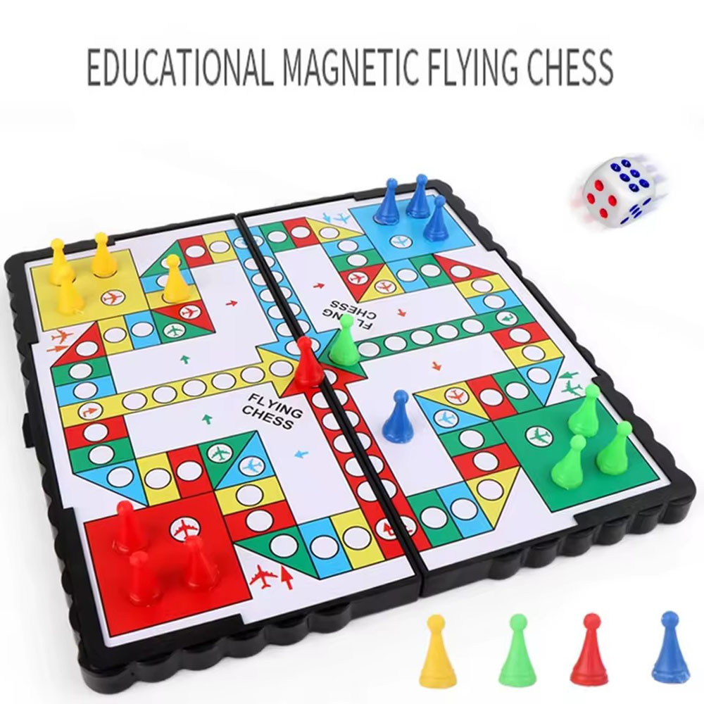 Opvouwbaar magnetisch vliegend - Magnetic Travel Chess recensie en prijs