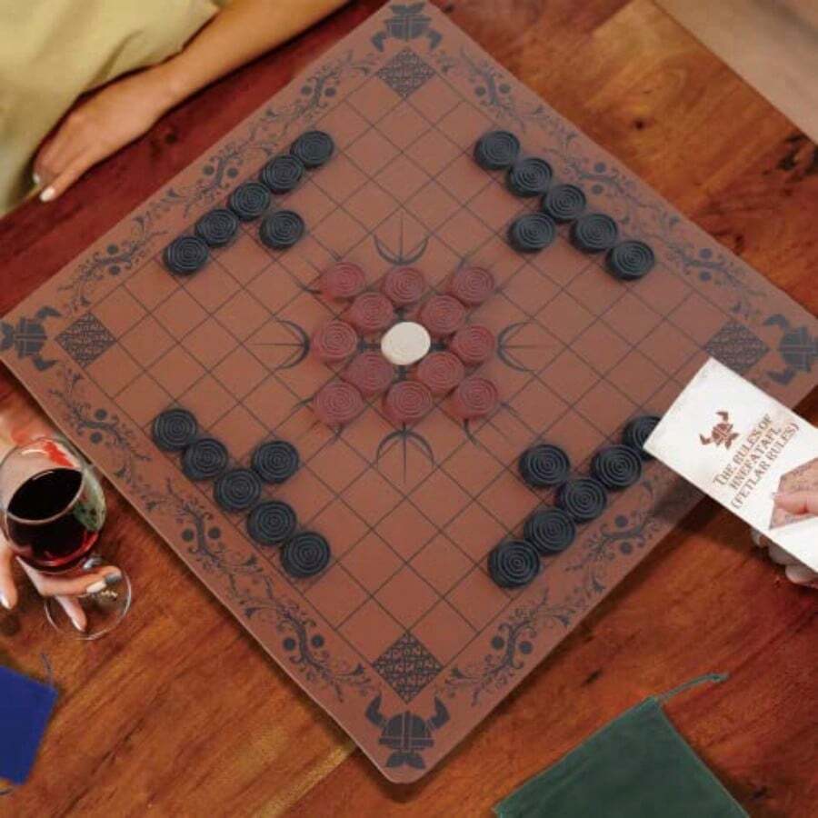 HNEFATAFL: Viking-schaakbordsp - Board Game Vikings recensie en prijs