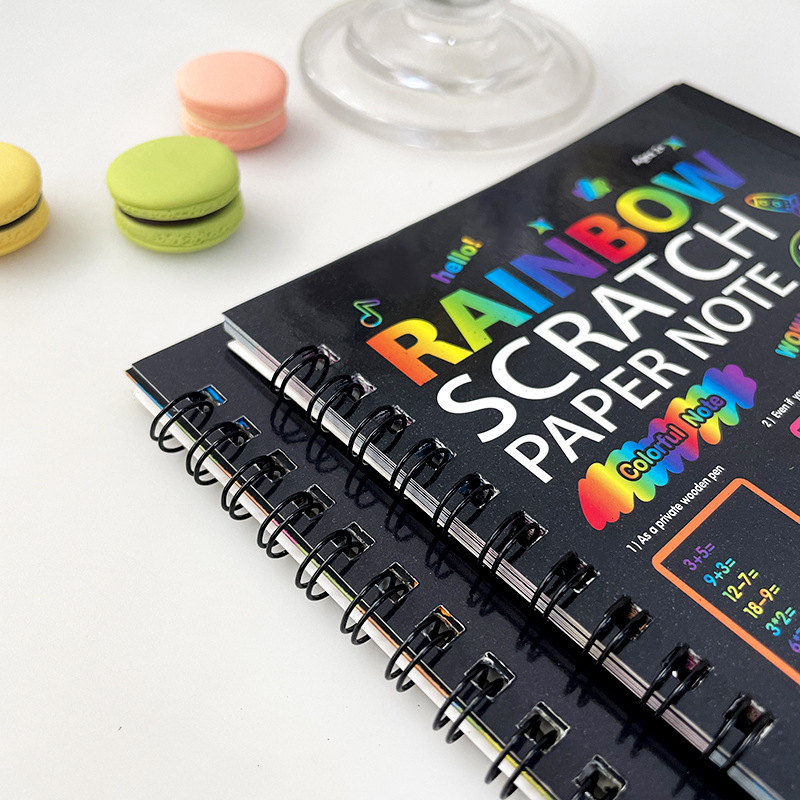 Rainbow Scratch Paper Note Kin - Board Game Book recensie en prijs