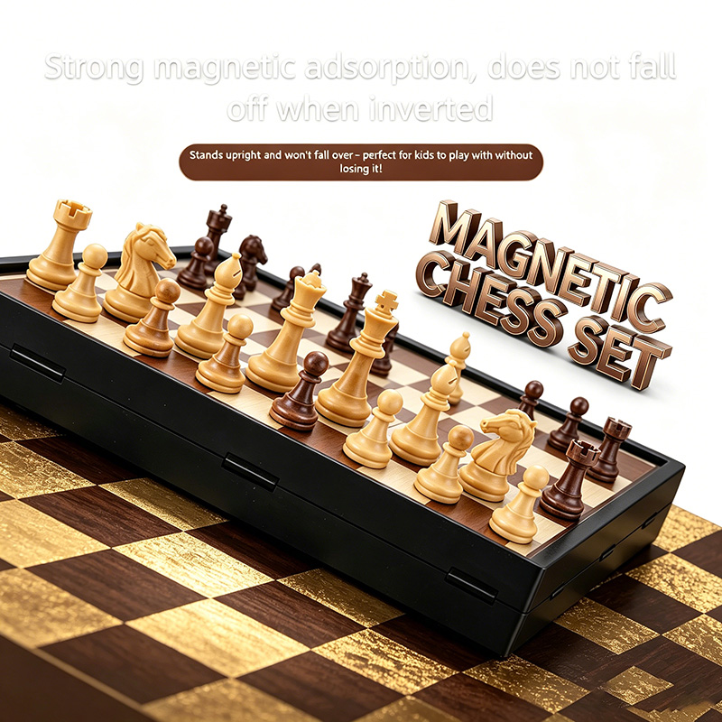 24CM opvouwbaar magnetisch sch - Magnetic Travel Chess recensie en prijs