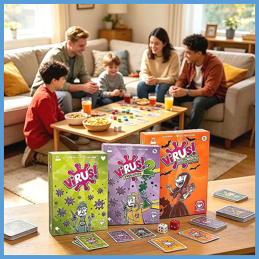 Virus Series 1&2 Familie Strat - Board Game Virus recensie en prijs