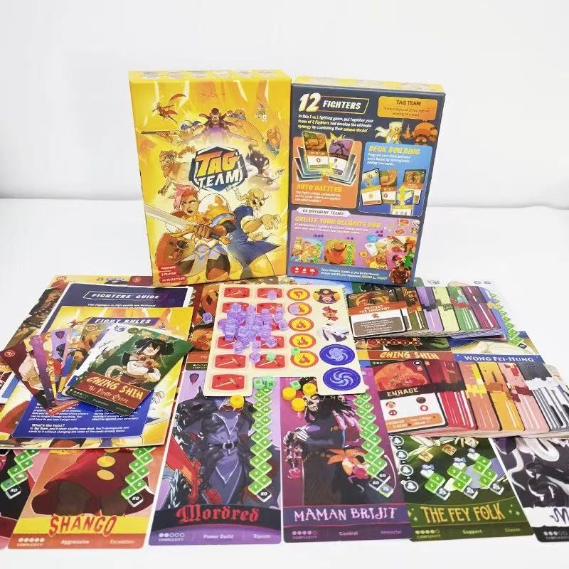 Tag Team - Kaartspel |   snell - Board Game Solo recensie en prijs